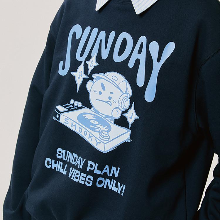 BT21 SHOOKY BASIC Bluza Granatowa (M-L)