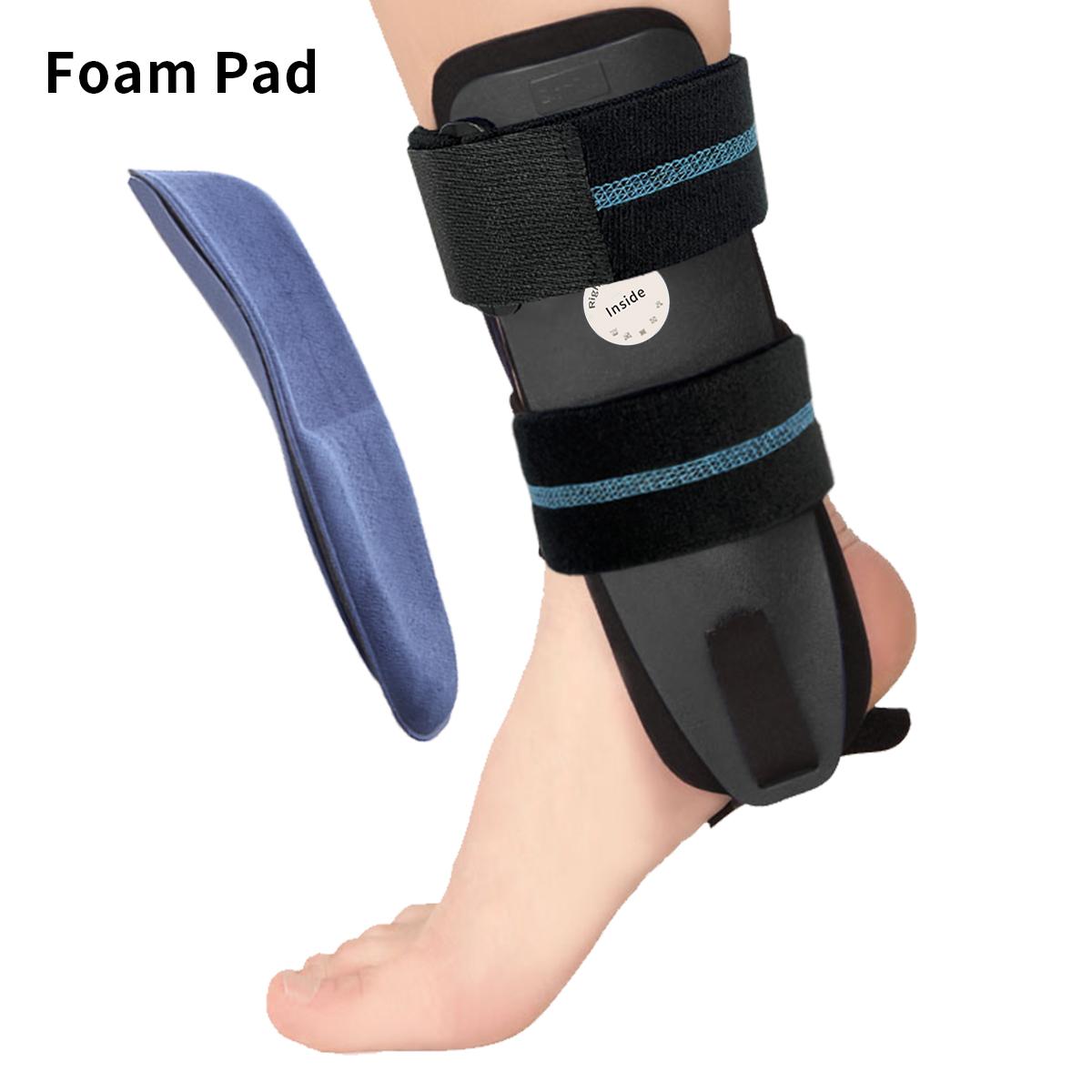 

Velpeau Ankle Brace Support For Ligament Injury And Tendonitis Surgery, Stirrup Ankle Splint Stabilizer With Foam & Gel Pad L