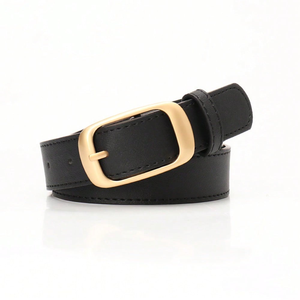 Fashion Versatile Women's Belt Simple Style Premium Sense Pin Buckle Belt Women's Decorative Jeans Belt