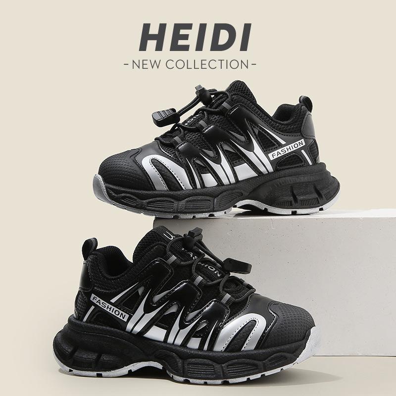 Children's sports shoes 2025 spring and autumn new boys' dad shoes lightweight girls' casual shoes soft-soled baby running shoes