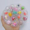 32mm Transparentes Gedrehtes Ei für Mini Greifautomaten Spielzeugzubehör Niedliche Tier Plüschpuppen Puppe Kinder Spielhallen Greifautomaten Spielzeug