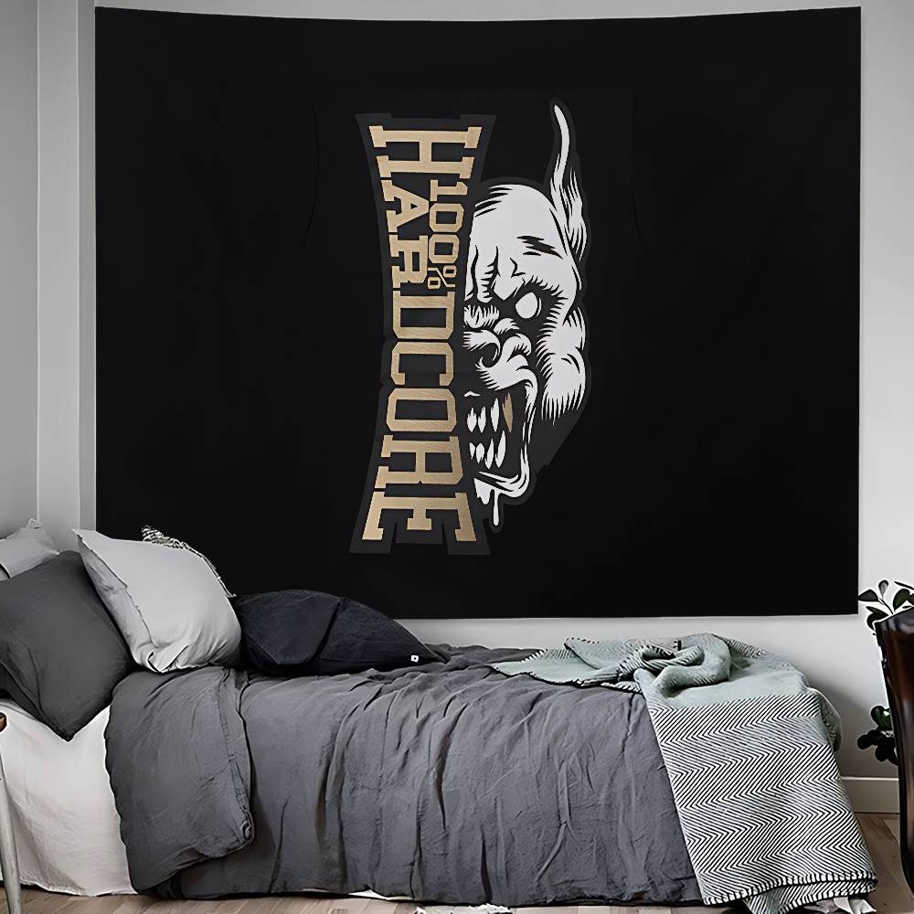 Bone Gabber 100 Hardcore Dog Hanging Bohemian Tapestry Hanging Tarot Hippie Wall Rugs Dorm Wall Hanging Home Decor