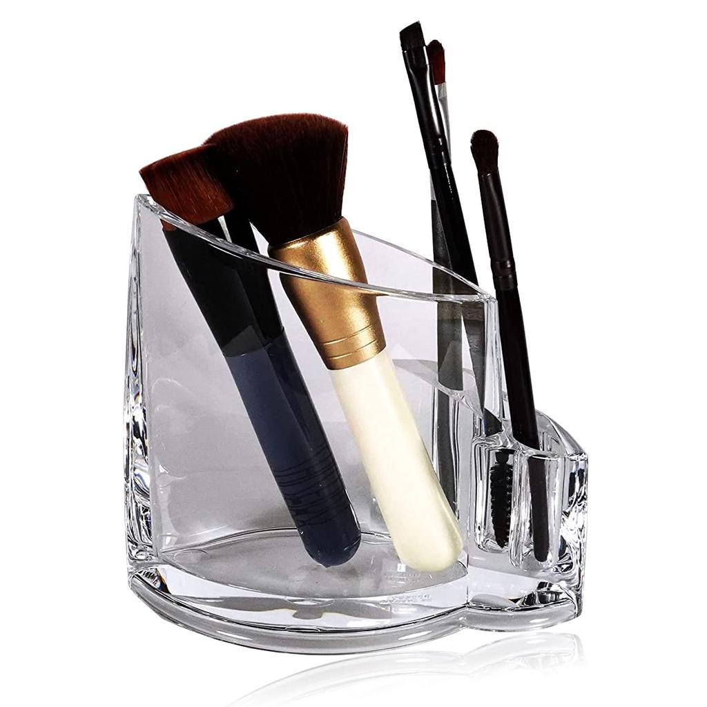 GemRich Makeup Brush Makeup Brush Cosmetic Stylish Case, Stand, Storage, Acrylic,