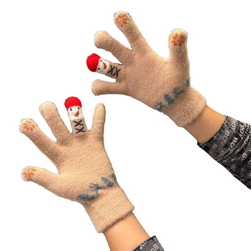 Женские перчатки для сенсорного экрана — фото 7