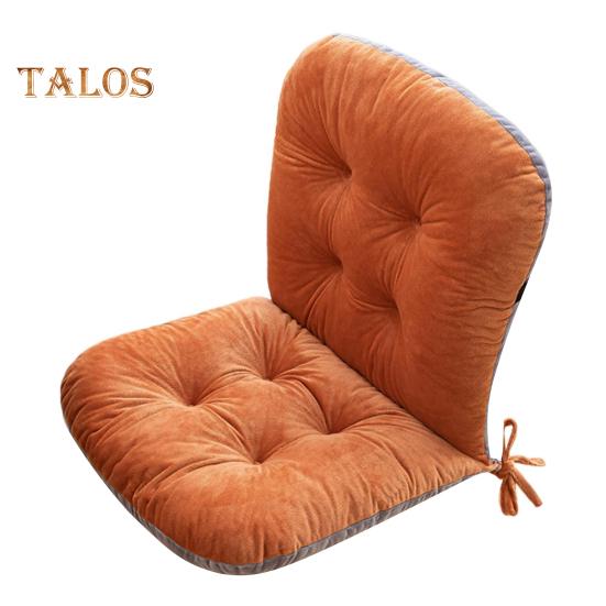 Winter Desk Chair Cushion with Fixing Strap for Anti-slip Thickened Good Elasticity And Softness Keep Warm Office Chair Seat Cushion Rocking Chair
