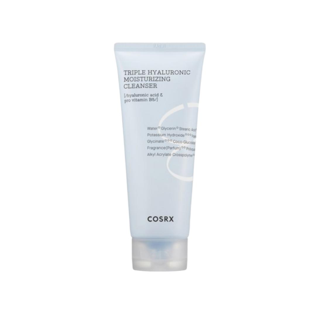 COSRX Hydrium Triple Hyaluronic Moisturizing Cleanser Gentle Hydration & Skin Barrier Care 150ml