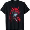 Anime Goth Girl Japanese Aesthetic Grunge Horror T-Shirt