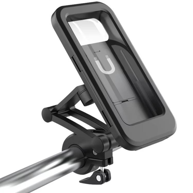 Wholesale Bicycle Mobile Phone Holder Mountain Bike Motorcycle Waterproof Phone Case Manual clip