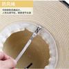 Summer Fashion Simple Straw Visor Hat Sun Shade Hats Sunscreen Sun Protection Foldable Female Seaside Beach Cap Outdoor Hats