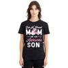 Minnie Mouse Unisex Adult Proud Mom, Awesome Son T-Shirt