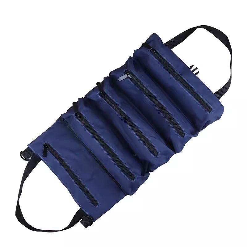 

Wear-Resistant Canvas Tool Bag: Electrician & Carpenter Multifunctional Hardware Organizer