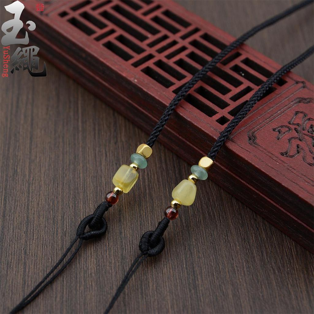 Adjustable Necklace Cord for Tianzhu Beeswax Pendant and Good Luck Bead