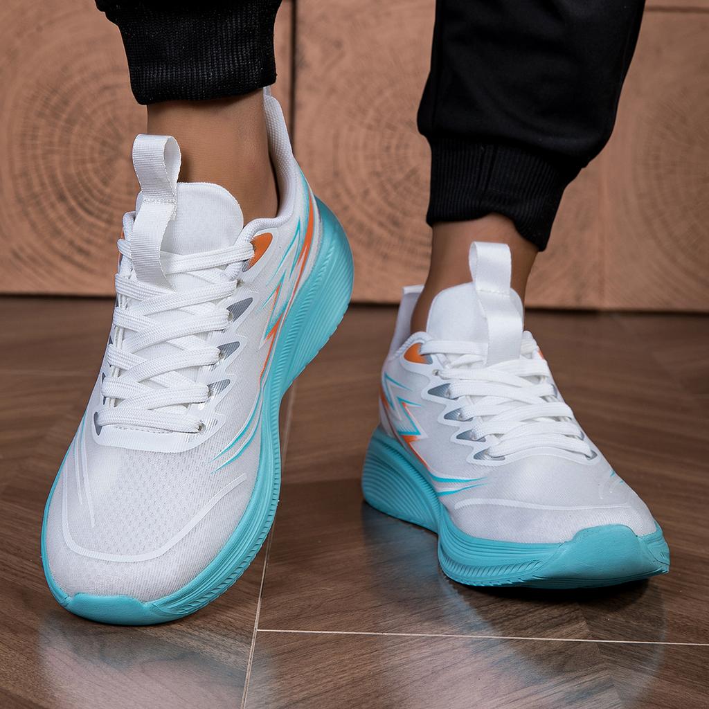 Herren-Sneaker für alle Jahreszeiten, atmungsaktiv, leicht, mit weicher Sohle, ideal für Outdoor-Aktivitäten wie Speedrunning, Laufen, Wettkampf und andere Sportarten.