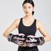 Boxing Gloves PU Leather Muay Fighting Gear Pearlescent Finish Athletic for Women,