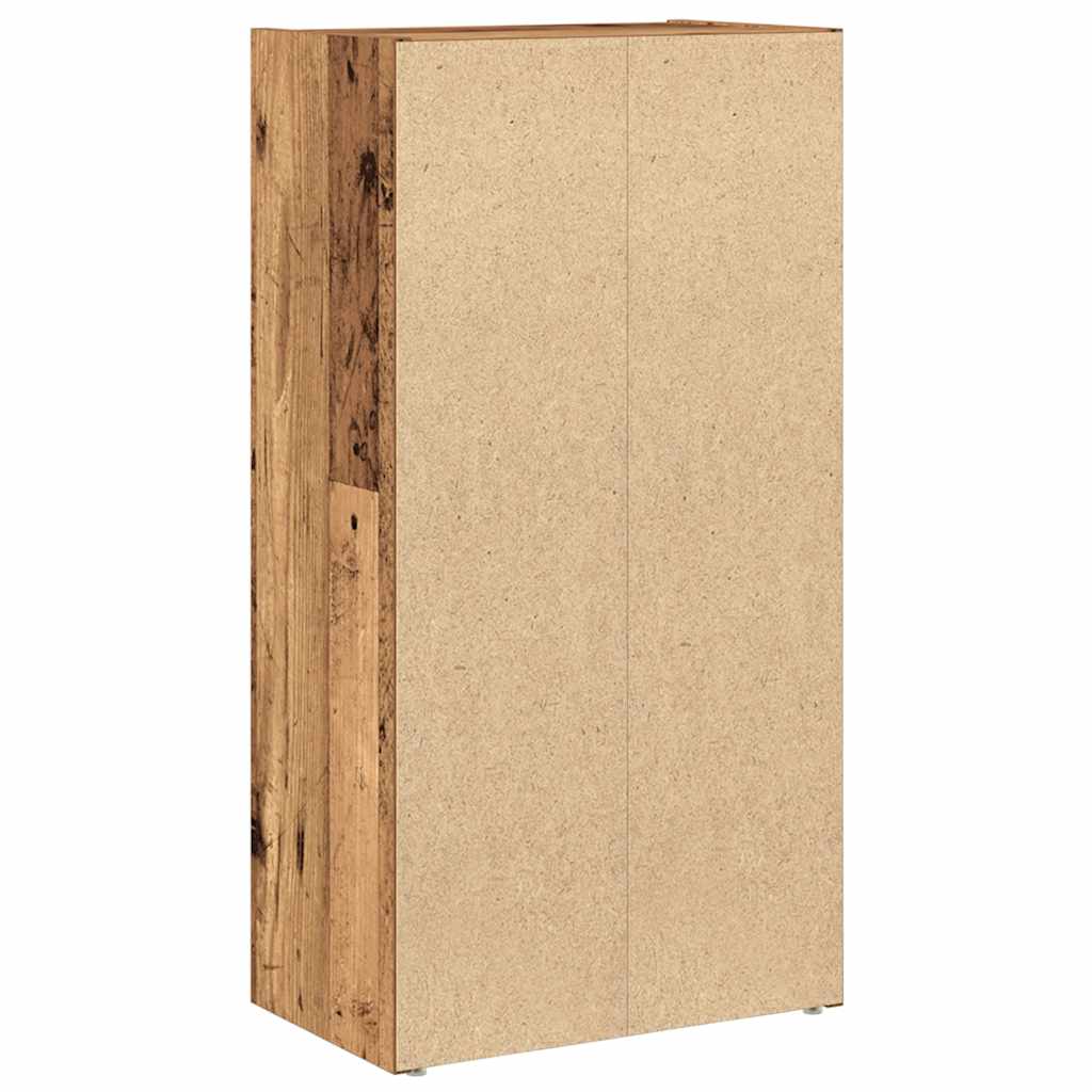 Bookshelf Reclaimed Wood Look 40x24x77 Cm Engineered Wood