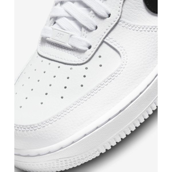 Nike Air Force 1 07 Beyaz Siyah Kadın Spor Ayakkabıları DD8959-103