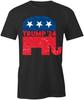 TRUMP '24 REPUBLICAN TShirt Tee Short-Sleeved Cotton CLOTHING S1BSA574