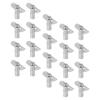20 Pieces Scaffolding Joint Connecter Shelf Steel Outdoor Bracket Scaffold Accessories Small Part Hand Frame Locking Pin