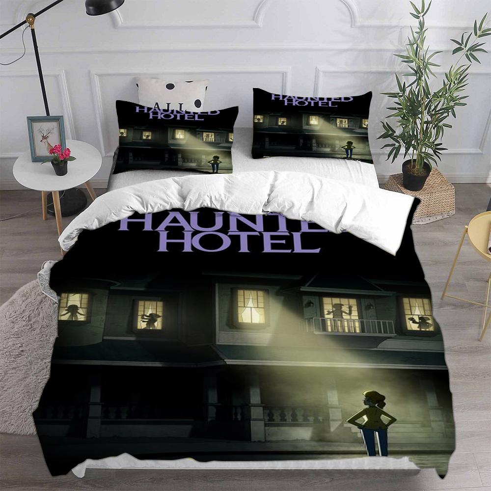 Haunted El Season 1 Bedding Sets Eu Single Comforter Quilt Bed Cover Duvet Cover Pillow Case 2-3 Pieces Sets Kids Adult Size