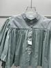 Spring/Summer Fashion: Simple Accordion Pleat Bell Sleeve Top