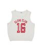 CLOVE [26Sm Clove] Logo Boucle Knit Vest (Ivory)