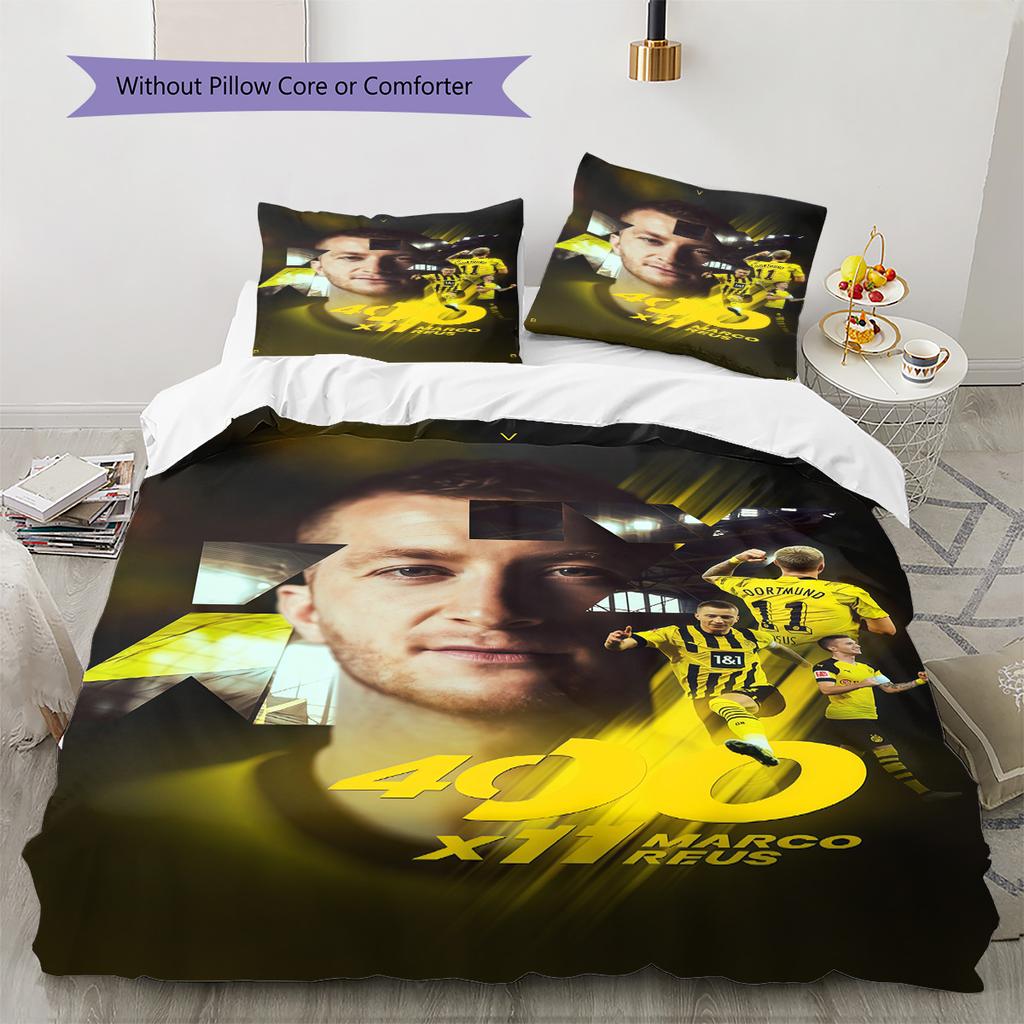 Bumblebee Pattern Bedding Quilt Set Quilt Cover Pillowcase Home Decoration Birthday Gift (1 * duvet cover + 2 * pillowcase, without core)