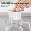 Water Juice Jug Pitcher Plastic Transparent Bottle For Storing Fresh Juices And Drinks For Kitchen Fridge Drink Storage Pot