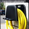 Garden Hose Hanger Wall Mounted Easy Installation Water Hose Rack Garden Water Pipe Hook Outdoor Storage for Yard Farm Lawn