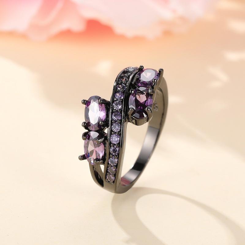 

Wish Zircon Diamond Irregular Ring no. 10