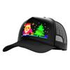 RGB LED Hat with APP Control Programmable DIY Editable (Text, Music, Image, Drawing) Cool Light Up Baseball Cap For Men Women