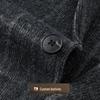 Men's Plaid Wool Blend Double-Sided Overcoat