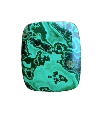 Amazing Designer Malachite Cabochon, 85.70 Carat, Healing Gemstone, Loose Stones, Malachite Cabochon, 38x32x5 MM.
