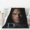 Coperta Personalizzata The Vampire Diaries Morbido Pile Primavera Autunno Calda Flanella Plaid per Divano Casa Camera da Letto Trapunta