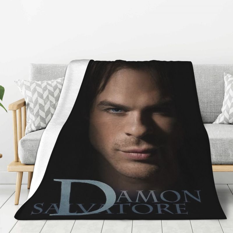 Coperta Personalizzata The Vampire Diaries Morbido Pile Primavera Autunno Calda Flanella Plaid per Divano Casa Camera da Letto Trapunta