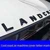 Land Cruiser 3D ABS Letters Sticker For 2021-2023 Toyota Land Cruiser 300 LC300  VXR GXR Hood Emblem Badge Exterior Modification