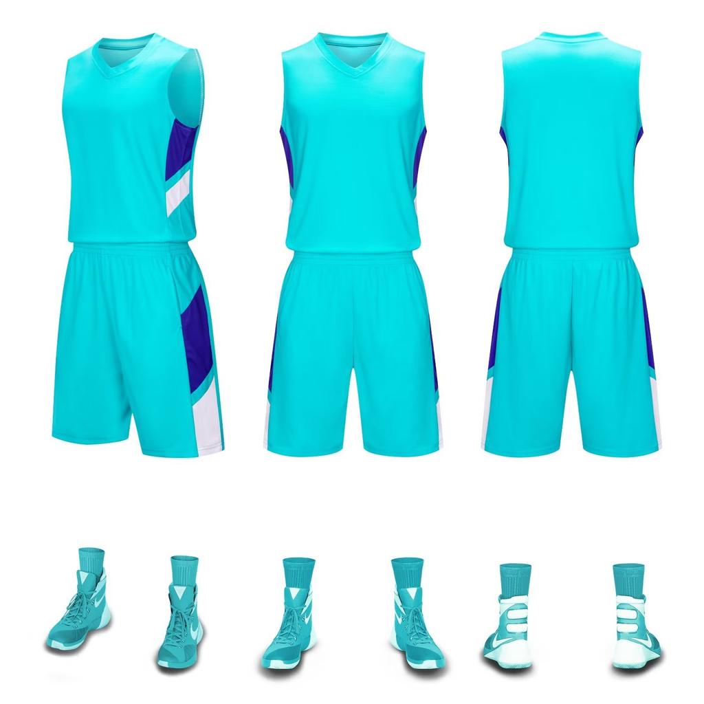 Latest Childrens Adult Breathable Training Camp Basketball Uniform Suit Male and Female Student Competition Athletic Training Jersey