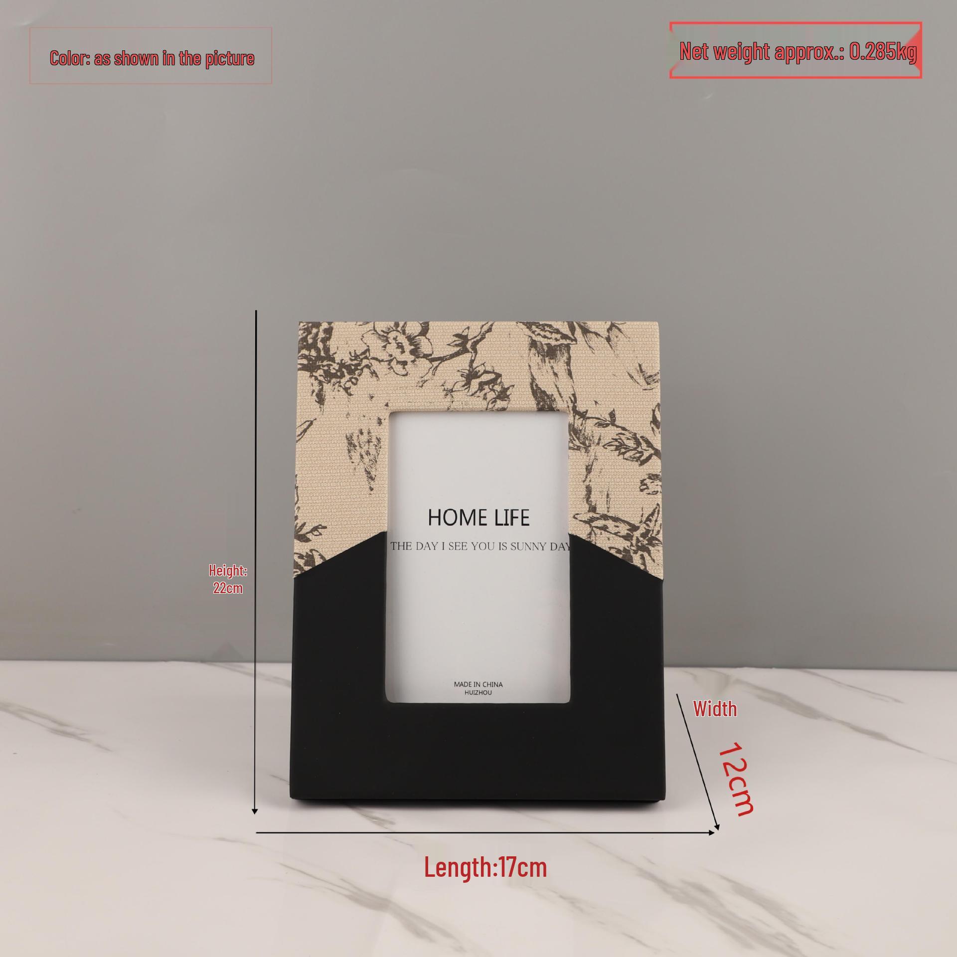 

Современная роскошная деревянная кожаная фоторамка для украшения дома Support customization contact customer service