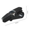 1 Stück Auto-Brillenetui Auto-Sonnenblenden-Brillenhalter Sonnenbrillen-Clip Sonnenbrillen-Brillen-Kartenhalter Auto-Innenzubehör