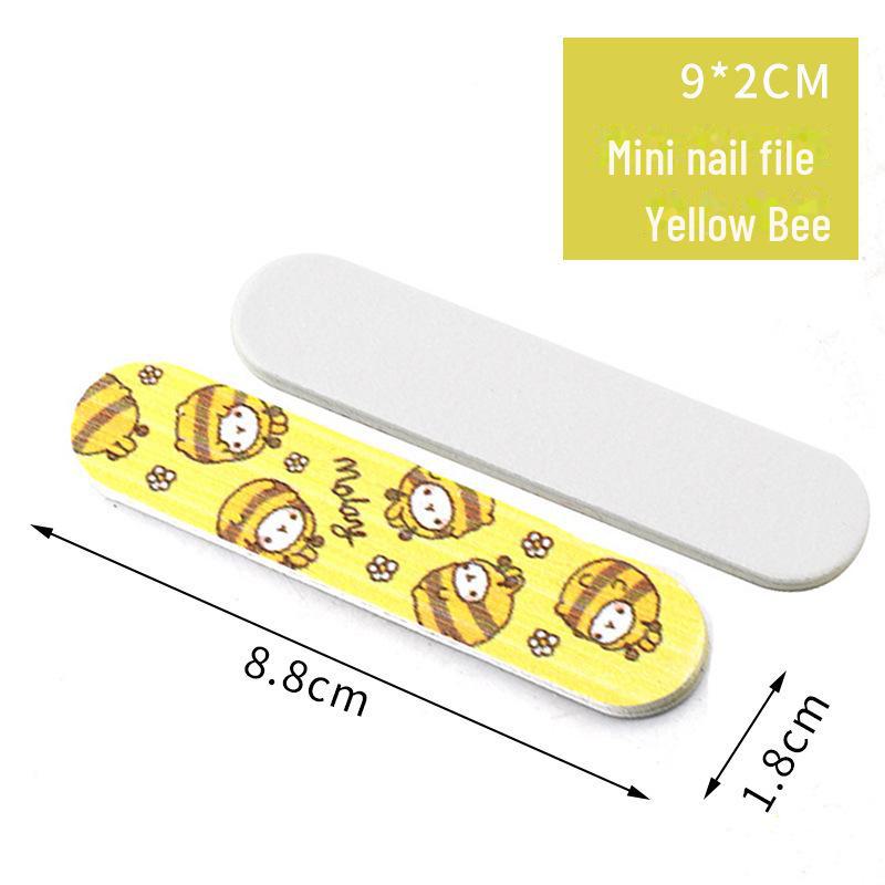 Double-Sided Small Nail Files for Shaping and Polishing
