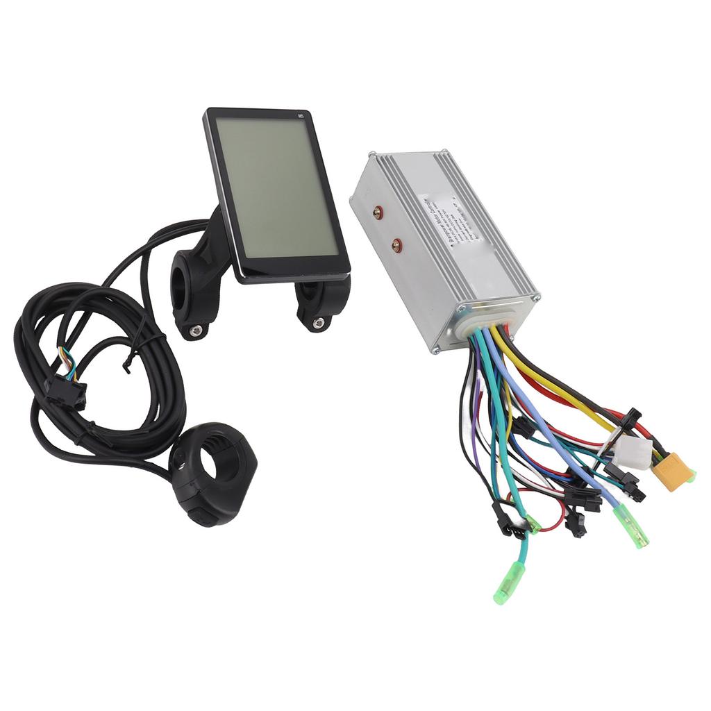 36V 48V 60V 1000W 38A M5 Display Sine Wave 3 Modes Brushless Motor Speed Controller Electric Bike Conversion Kit for Modification