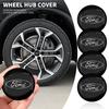 Nova Calota Central de Roda para Carro Capas de Cubo Adesivo Emblema Para Ford Focus 2 MK2 3 4 ST Mondeo Festiva Fusion Suit Fiesta Mustang Rang