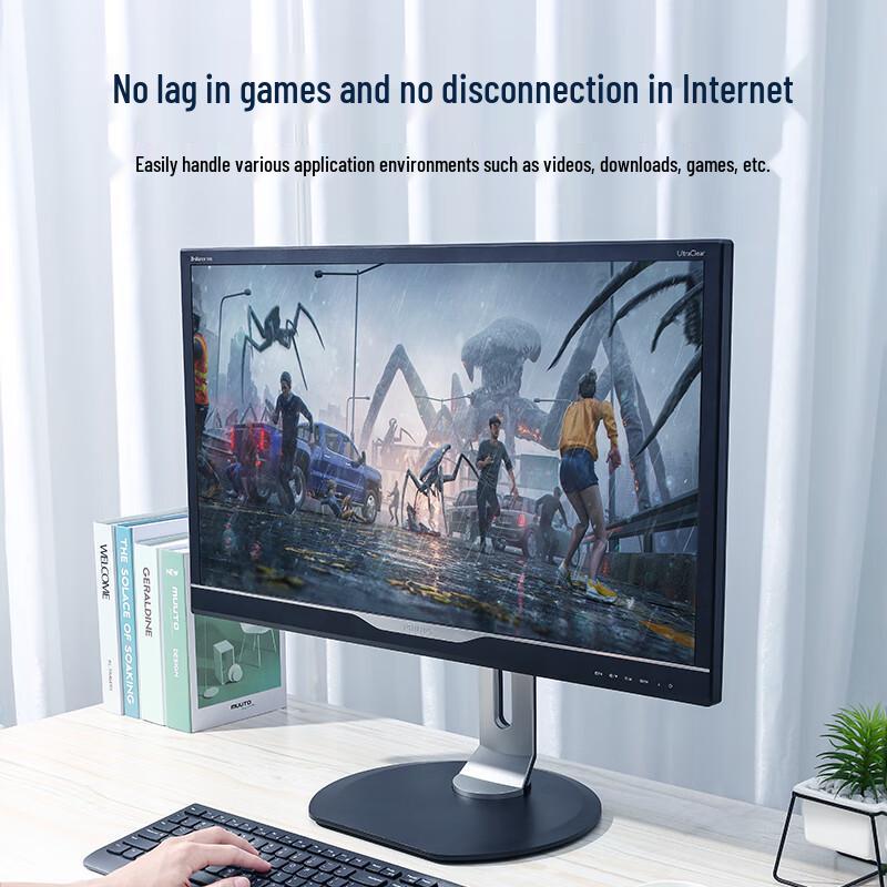 SAMZHE Cat6 Gold-Plated Gigabit RJ45 Connectors (100-Pack)