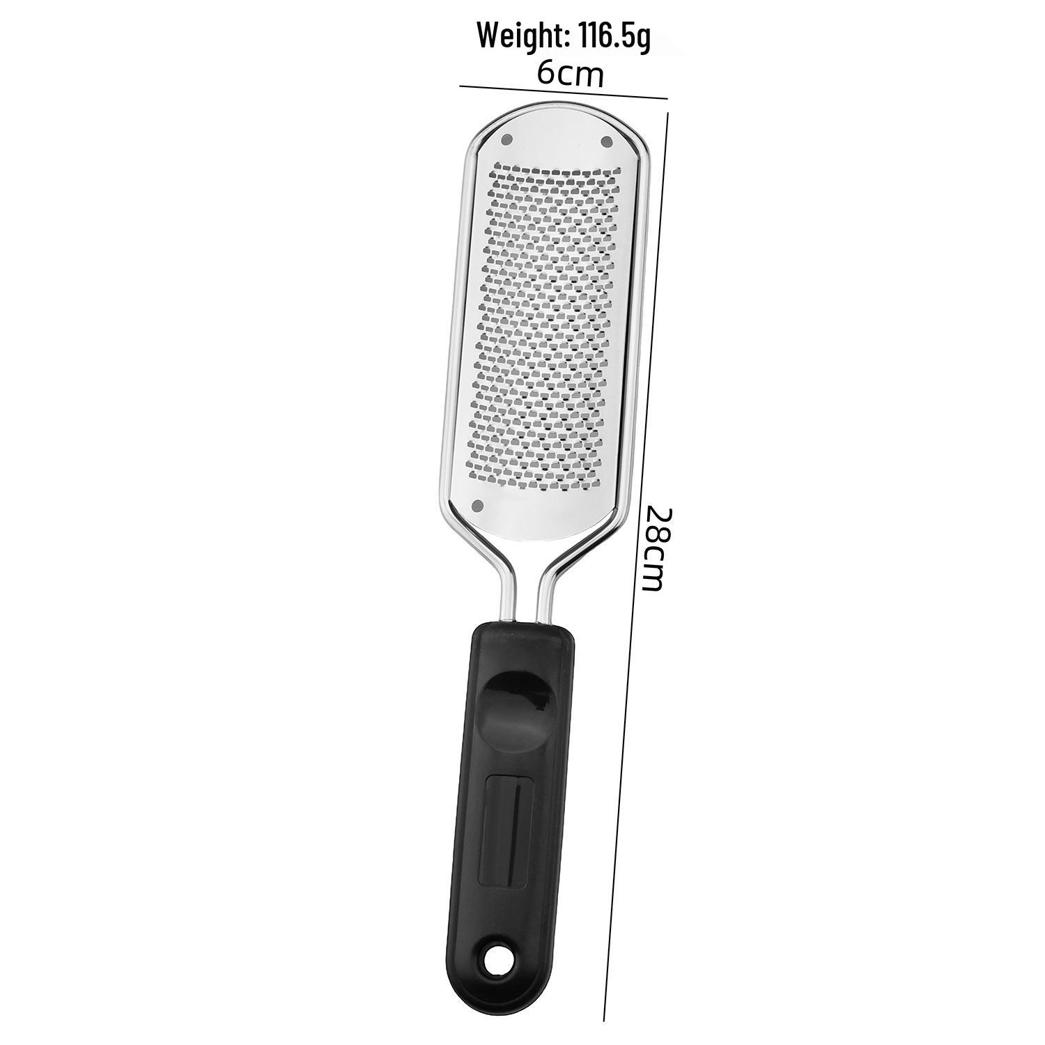Stainless Steel Foot Callus Remover with Replaceable Grinding Surface