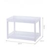 White Multilayer Desktop Storage Rack Kitchen Plastic Organizer Bathroom Countertop Cosmetic Storage Rack