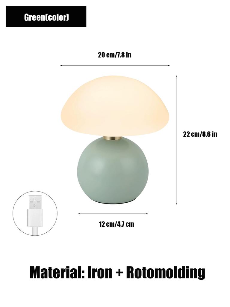 Pink/Orange/Red/White/Beige USB Socket Decorative Table Lamp for Indoor Decorative Lights, Bedside Night Lights, Table Lamps