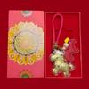 Pure Gold 999 Year of the Horse Keychain Set - Instant Wealth Bag Charm Gift Pendant