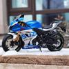 1/12 Scale Suzuki GSX-R1000R Alloy Racing Motorcycle Model Diecast Street Cross-Country Motorcycle Model High Simulation