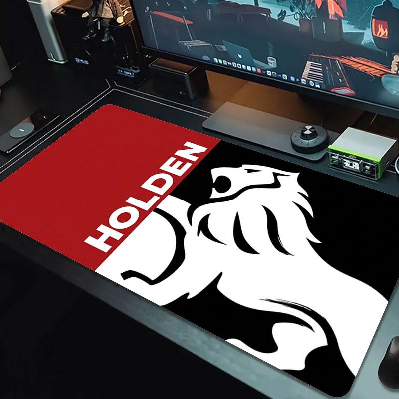 Holden Lion Emblem Large Size Mouse Pad Large Gaming Table Cushion Nonslip Laptop Tablet Big Mousepad Xxl Mat Mini Pc Playmat With Lock Edge