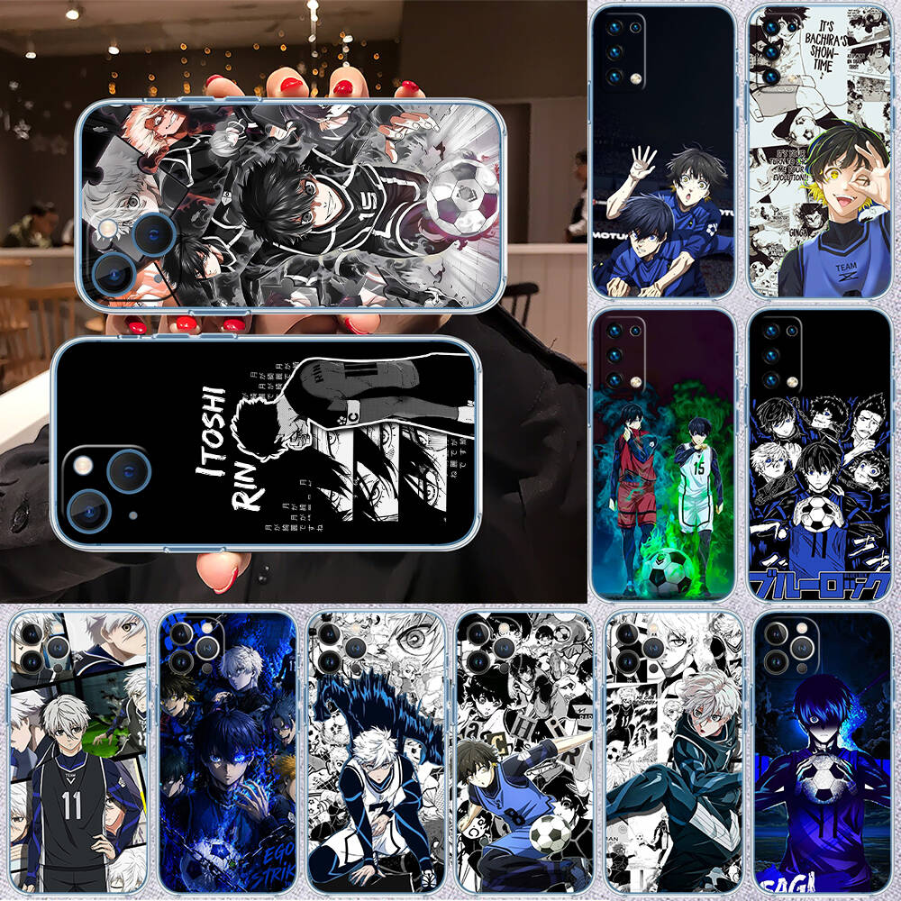 Blue Lock Phone Case for Motorola G14 G15 G24 G30 G31 G32 G34 G41 G42 G51 G52 G50 G60S G60 G62 G72 G71 G73 G84 G85 G200 E32