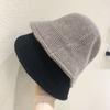 Hip Hop Fashion Thicken Knitted Warmer Autumn Warm Hats Fishing Cap Felt Wool Hat Bucket Hat